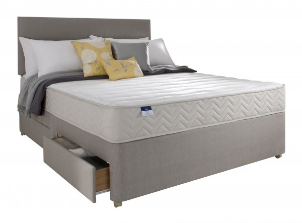 Silentnight Rio Miracoil Cushion Top Divan Set 