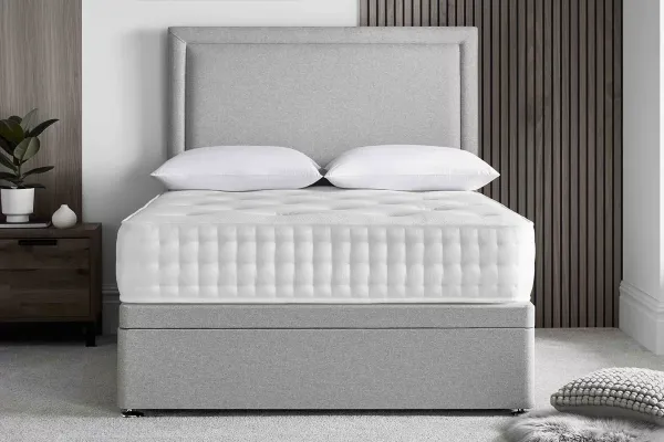 Santorini Sunset Custom Double Size Bed