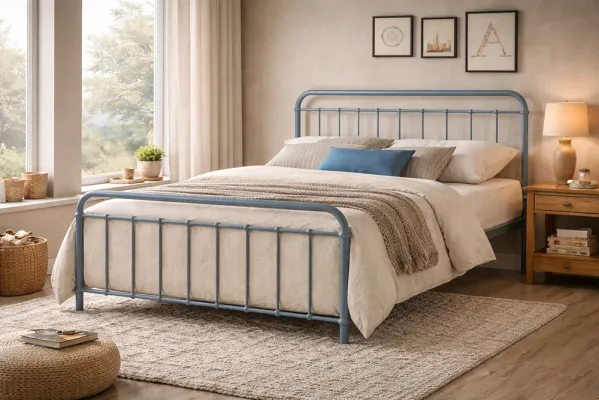Time Living Miami Metal Bed