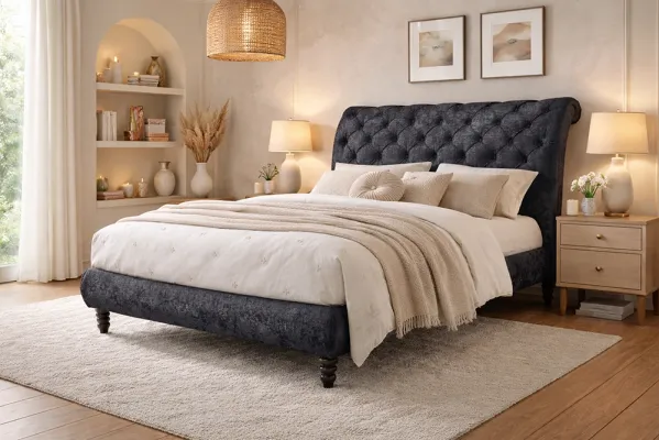 Time Living Venice Sleigh Bed