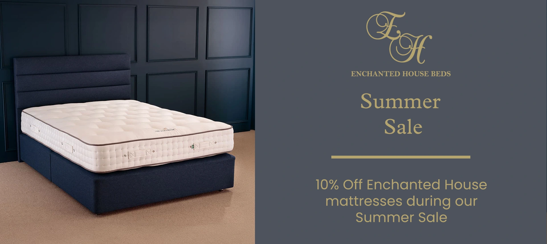 10% Off Enchanted House Mattresses during the Summer Sale