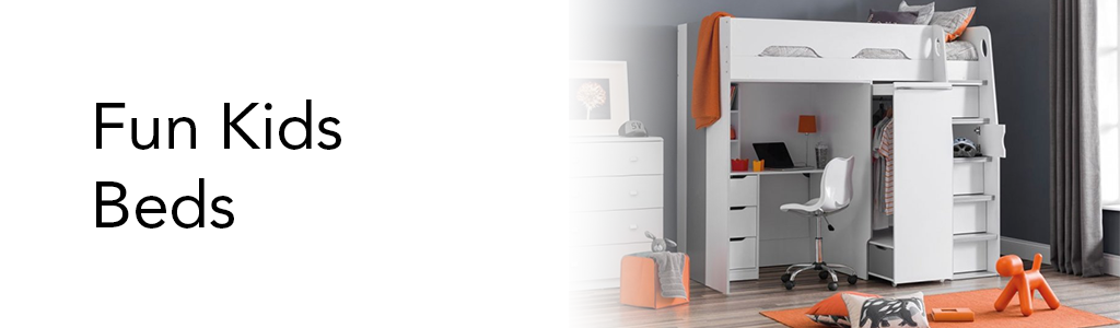 Spruce Up Your Child's Bedroom With Our Selection Of Fun Kids Beds