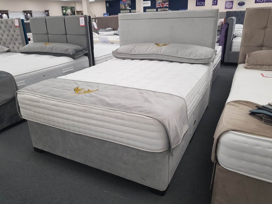 Dreamland Cashmere 1000 2 Drawer Divan Set (with Free Headboard)