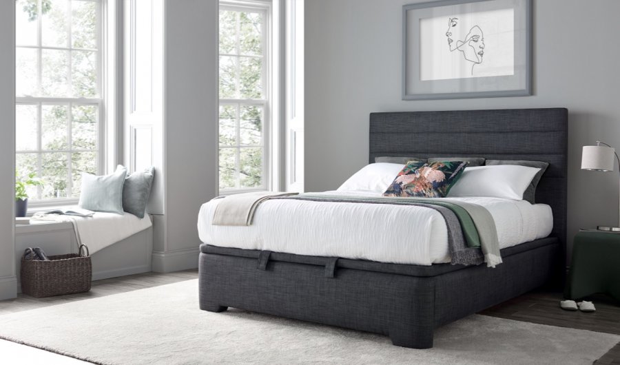 Kaydian Appleby Ottoman Fabric Bed Frame