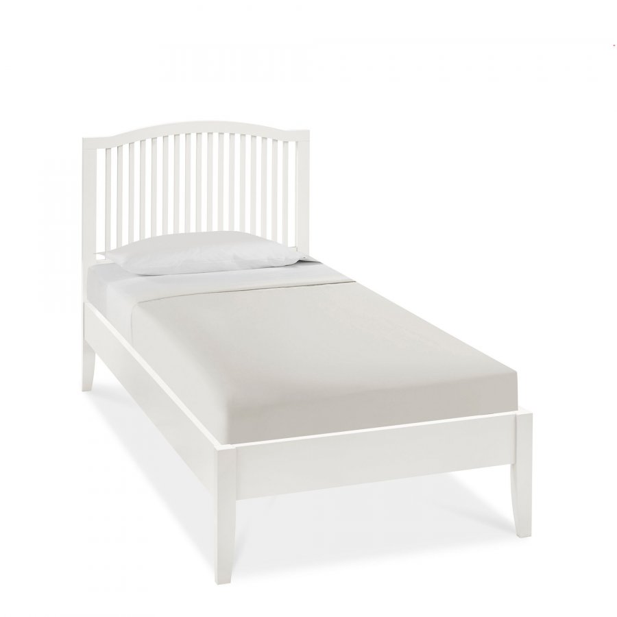 Bentley Designs Ashby White Bed Frame