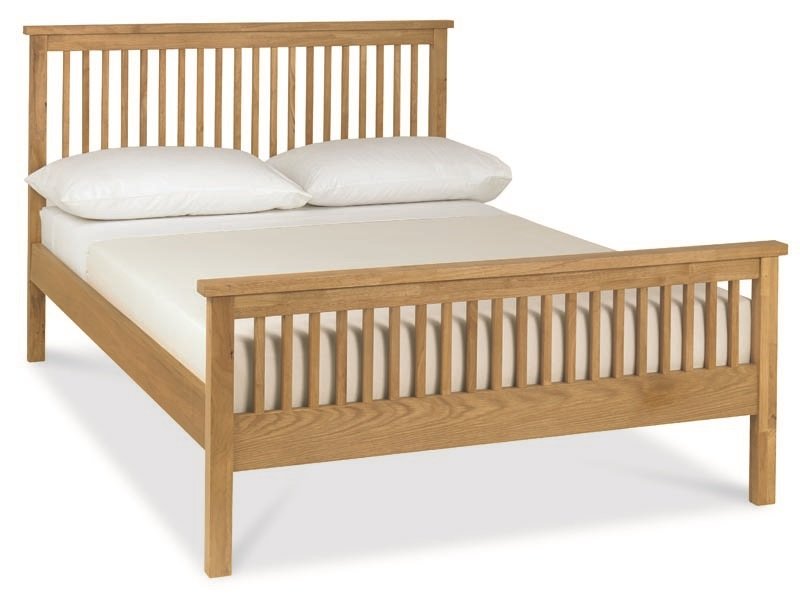 Bentley Designs Atlanta High Foot Oak Bed Frame
