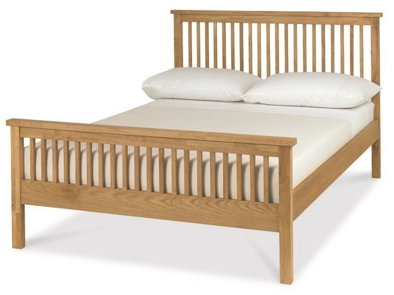 Bentley Designs Atlanta High Foot Oak Bed Frame