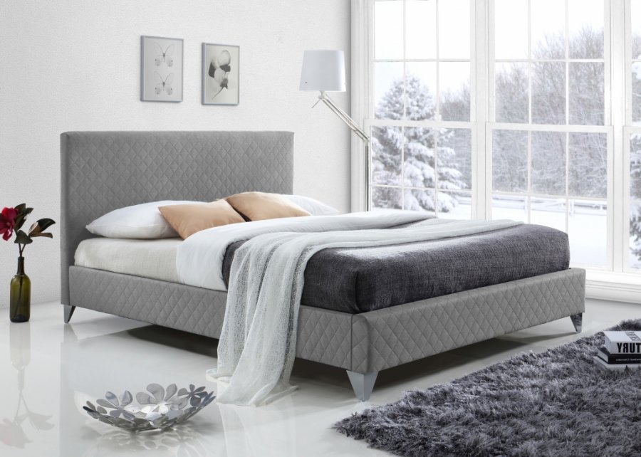Time Living Brooklyn Fabric Bed Frame