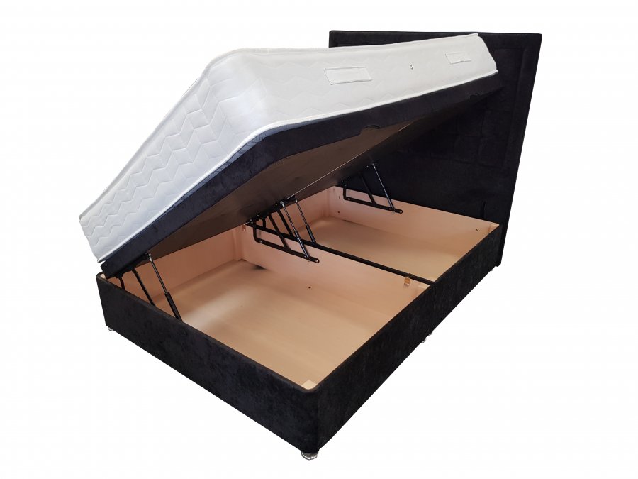 Deluxe Orthocare Custom King Size Ottoman Bed