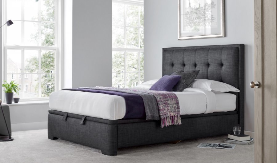 Kaydian Falstone Ottoman Fabric Bed Frame