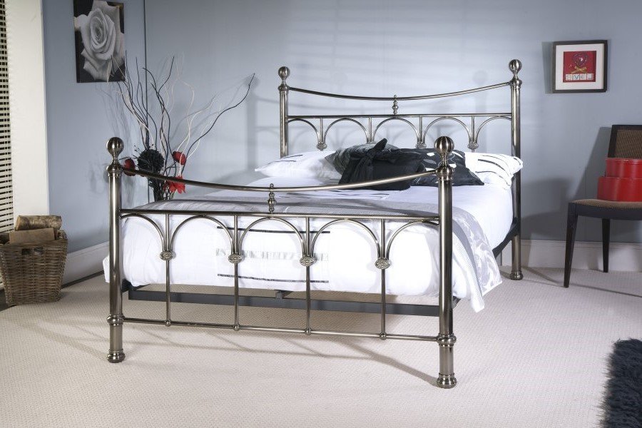 Limelight Gamma Nickel Bed Frame