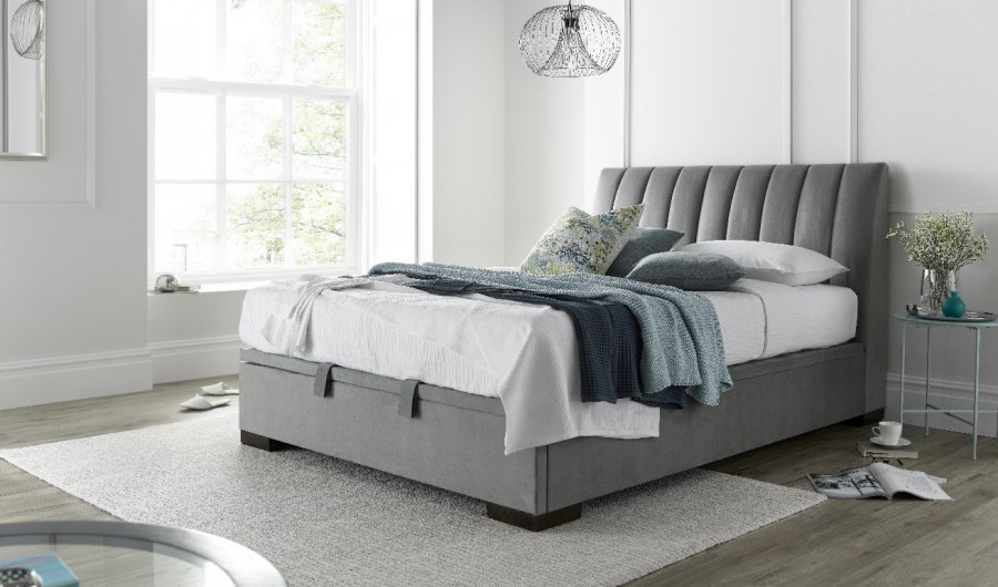 Kaydian Lanchester Ottoman Fabric Bed Frame
