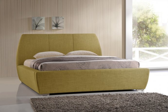 Time Living Naxos Fabric Bed Frame