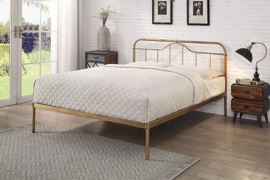 Flintshire Oakenholt Metal Bed Frame