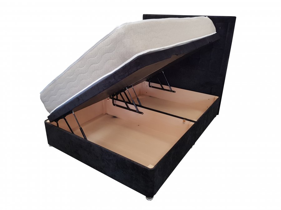 Pocket Reflex Custom Super King Ottoman Bed