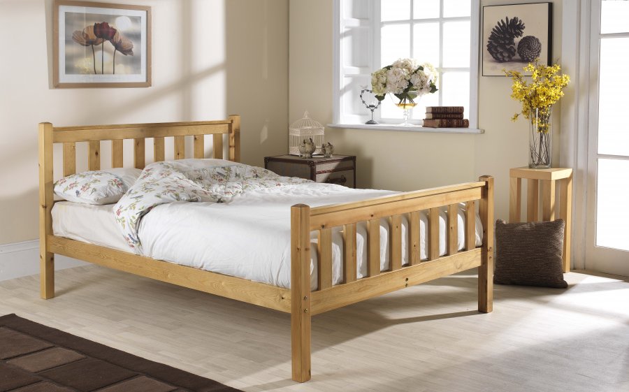 Friendship Mill Shaker High Foot End Bed Frame