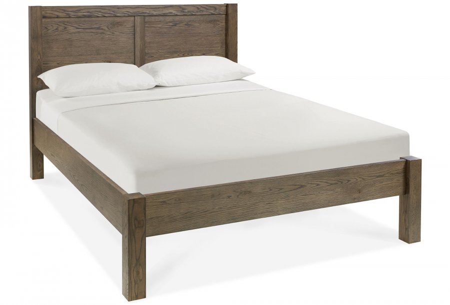 Bentley Designs Turin Dark Oak Panel Low Footend Bed Frame
