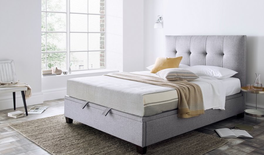 Kaydian Walkworth Ottoman Fabric Bed Frame