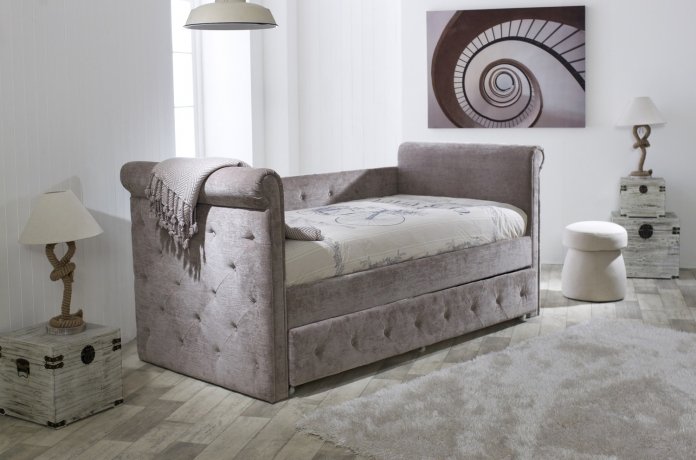 Limelight Zodiac Fabric Trundle Bed Frame