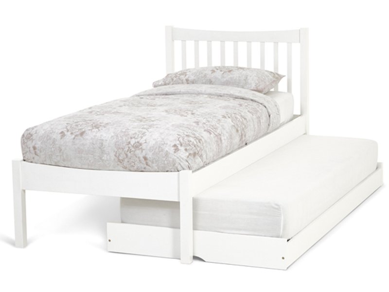 Serene Alice Opal White Guest Bed
