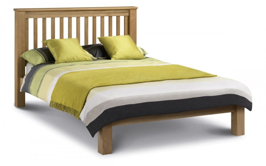 Julian Bowen Amsterdam Low Foot End Oak Bed Frame
