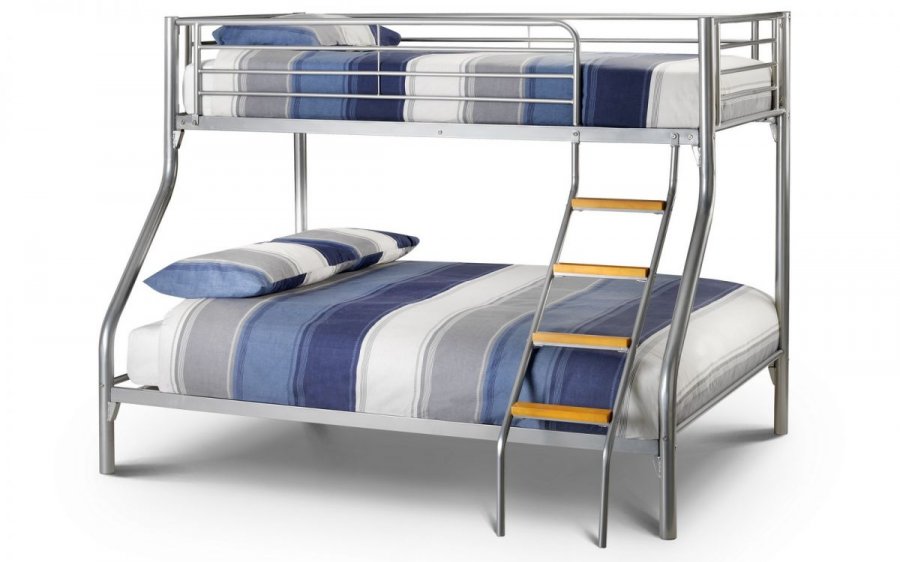 Julian Bowen Atlas Metal Triple Sleeper Bunk Bed