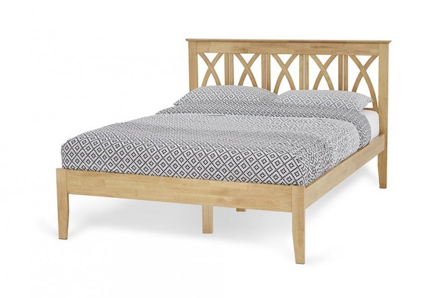 Serene Autumn Honey Oak Bed