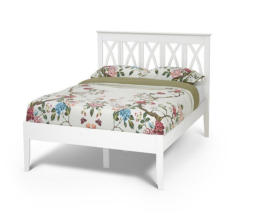 Serene Autumn Opal White Bed