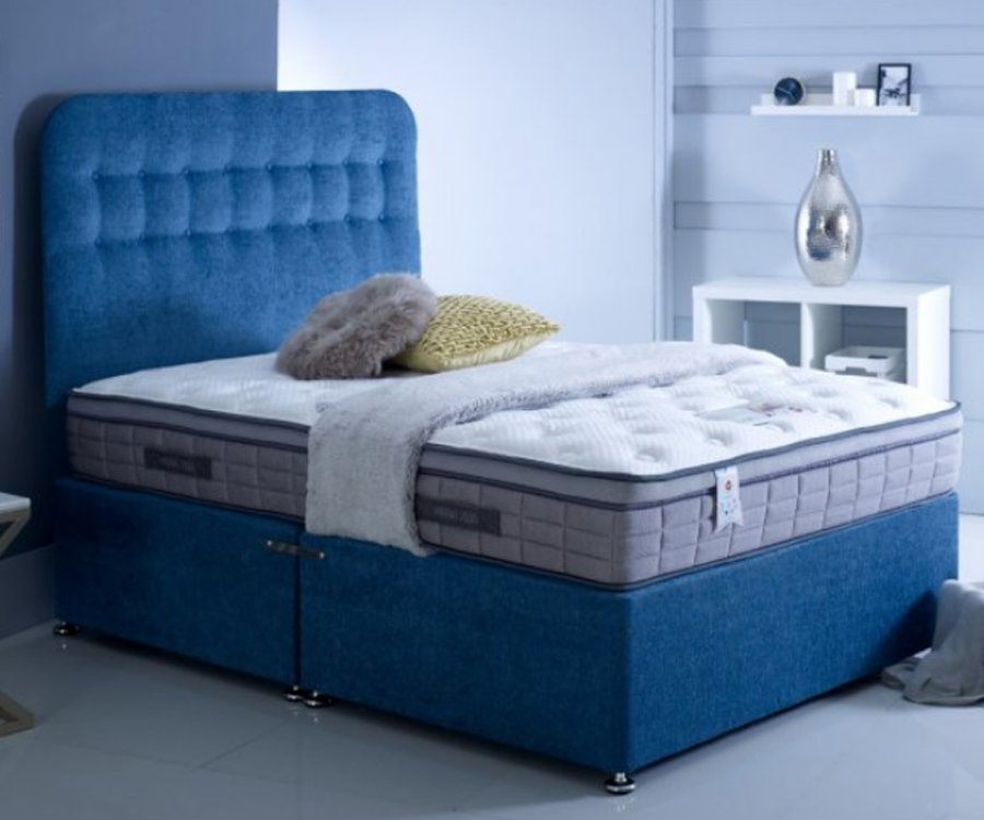 6' (Super King) Baker & Wells Sovereign Mattress (2500 Encapsulated Pocket Springs, Cool Gel Infused Memory Foam)