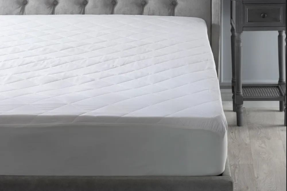 Custom Single Size Quilted Cotton Mattress Protector