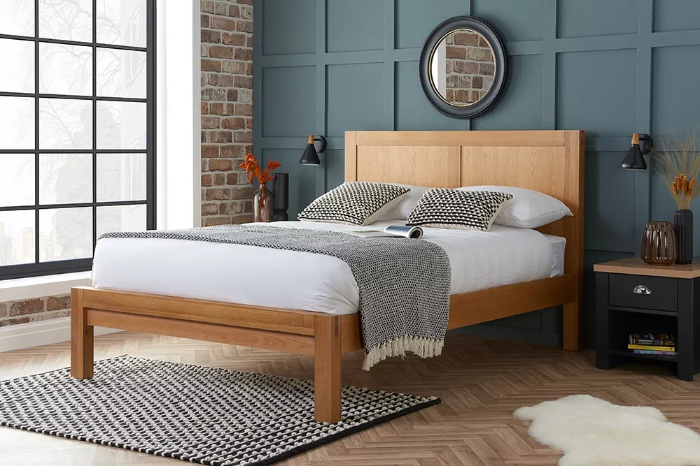 Birlea Bellevue Oak Bed Frame