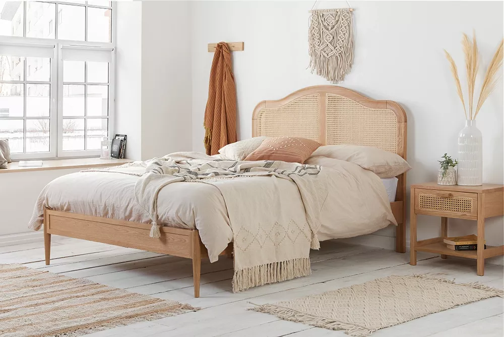 Birlea Leonie Rattan Bed Frame