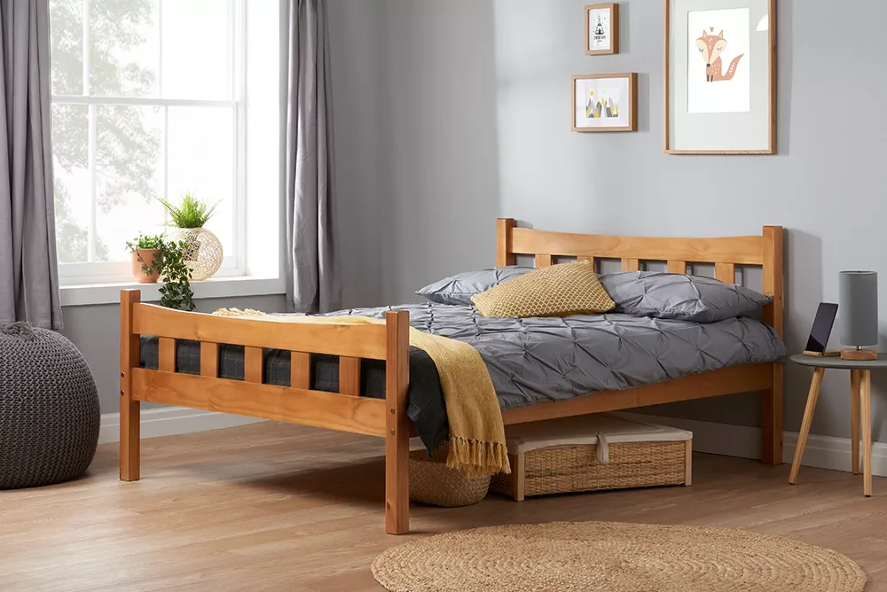 Birlea Miami Pine Bed Frame