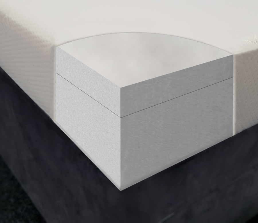 Jupiter Cool White Custom King Size Mattress