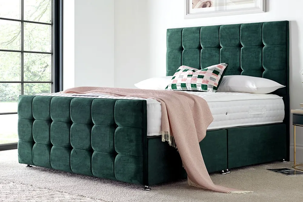Deepsleep Cube High Foot Bed Frame