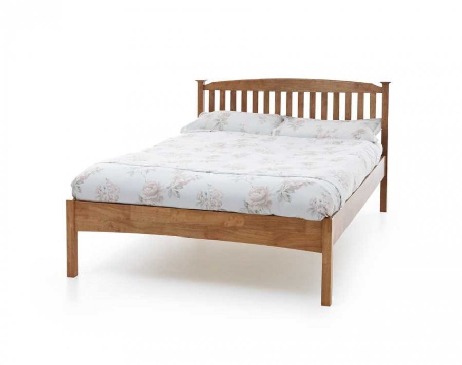 Serene Eleanor Honey Oak Low Footend Bed