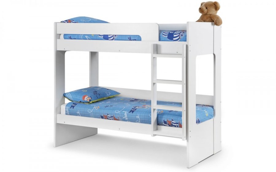 Julian Bowen Ellie White Wooden Bunk Bed