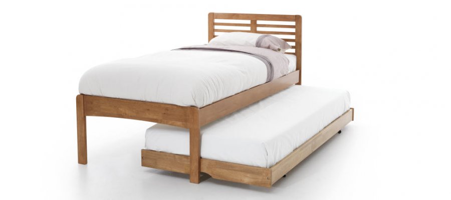Serene Esther Honey Oak Guest Bed