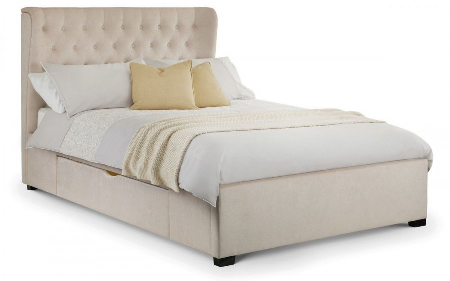 Julian Bowen Geneva Storage Fabric Bed Frame