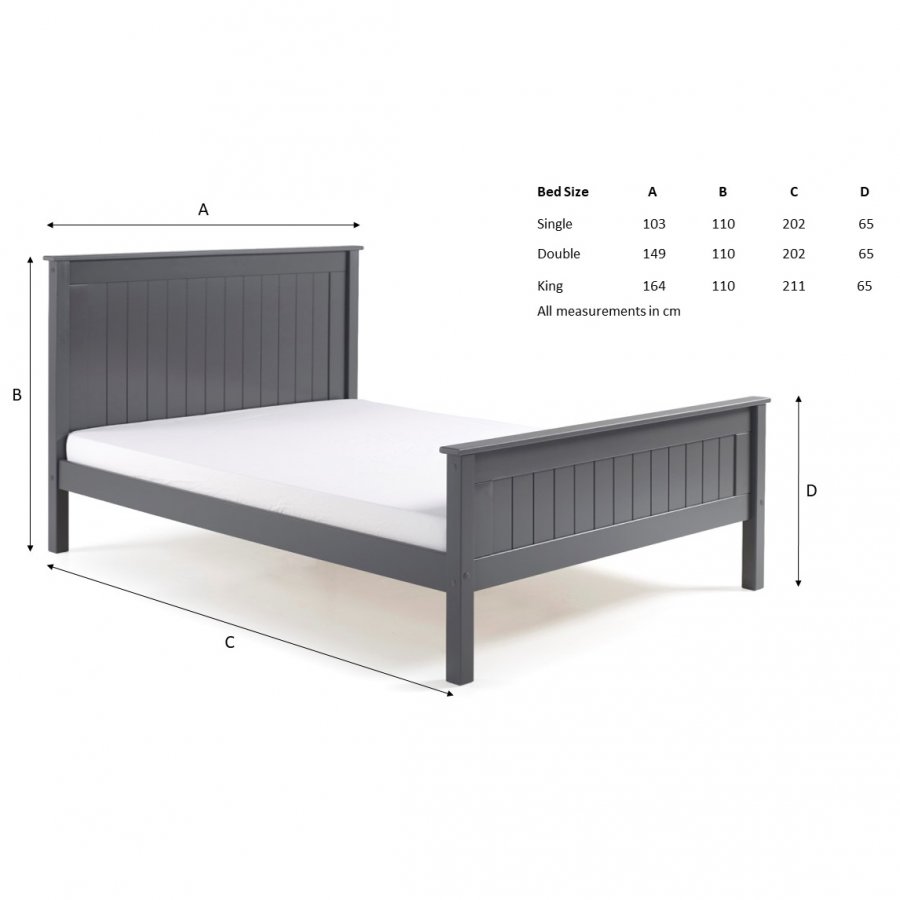 Limelight Tilly High Foot End Wooden Bed Frame