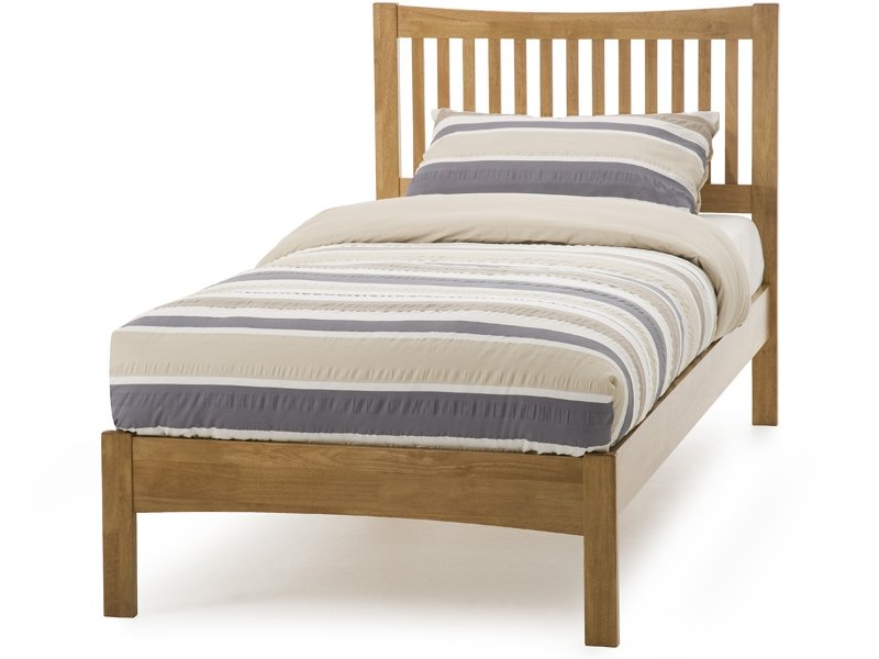 Serene Mya Honey Oak Bed