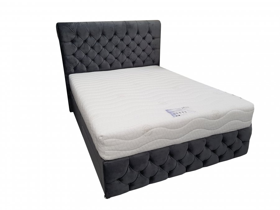Newbury Bed Frame *INCLUDES 2 DRAWERS, HEADBOARD & FOOTBOARD*