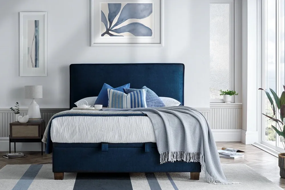 Kaydian Newton Ottoman Fabric Bed Frame
