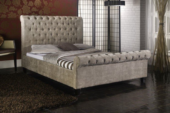 Limelight Orbit Fabric Bed Frame