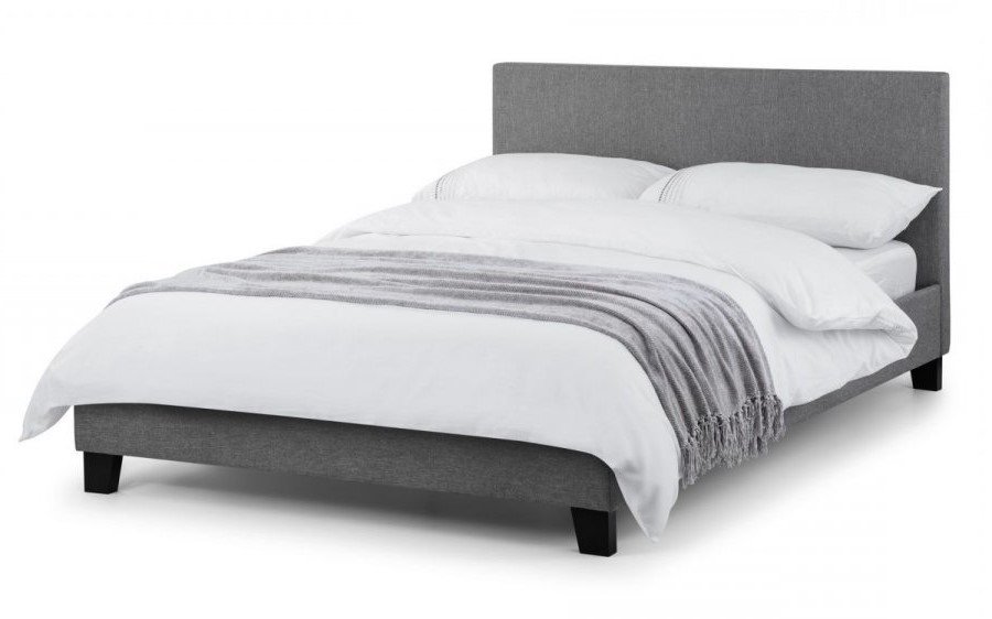 Julian Bowen Astrid Curved Retro Fabric Bed