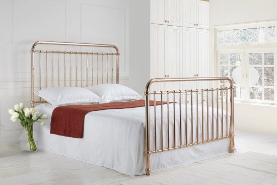Time Living Rose Metal Bed Frame