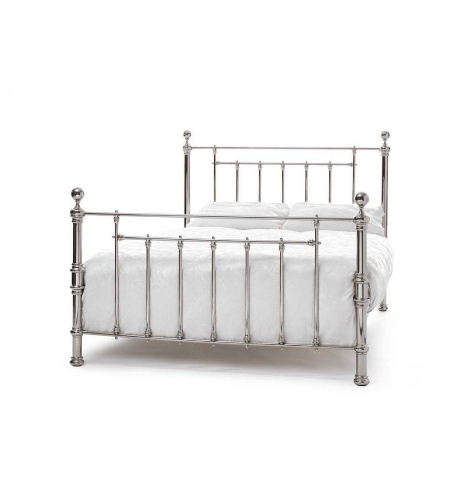 Serene Benjamin Nickle Bed Frame