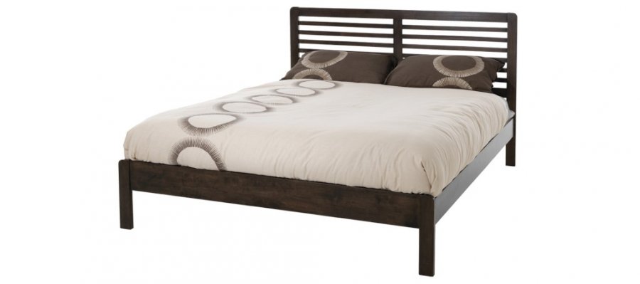 Serene Esther Walnut Bed Frame