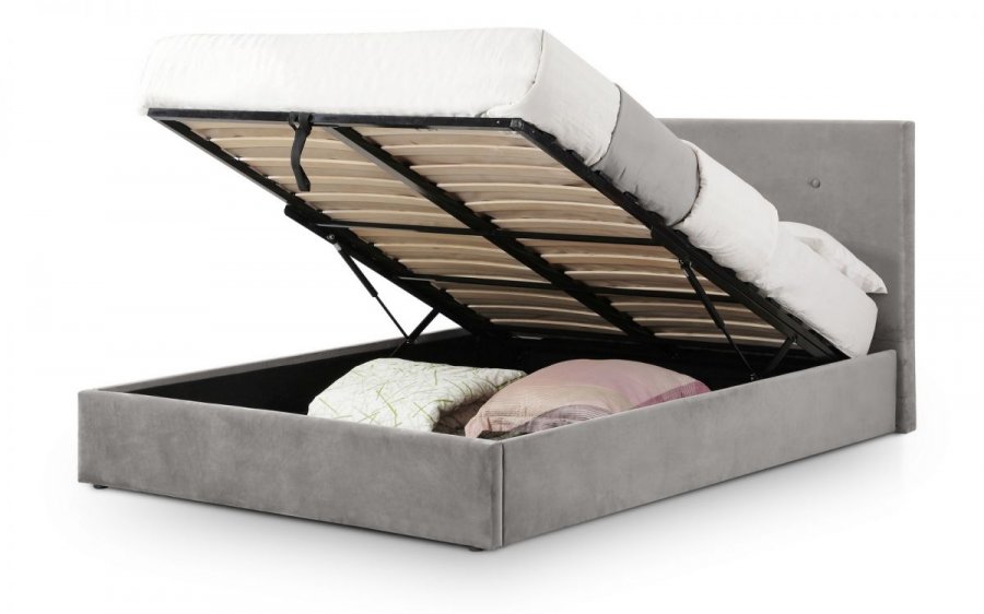 Julian Bowen Shoreditch Ottoman Fabric Bed