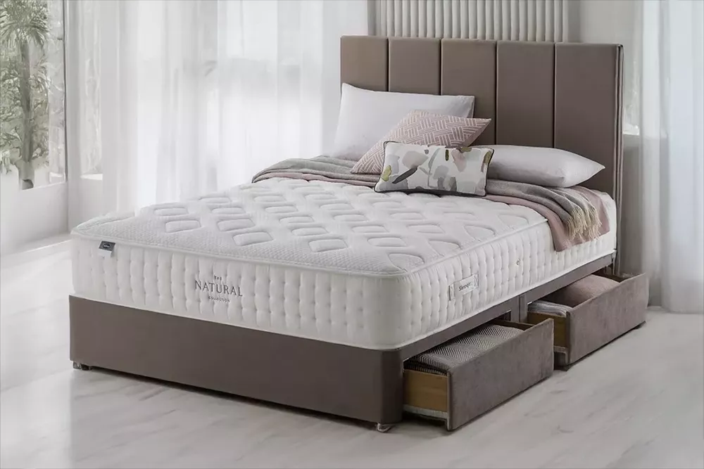 Silentnight Elite Allegro Natural Pocket 1400 Divan Set